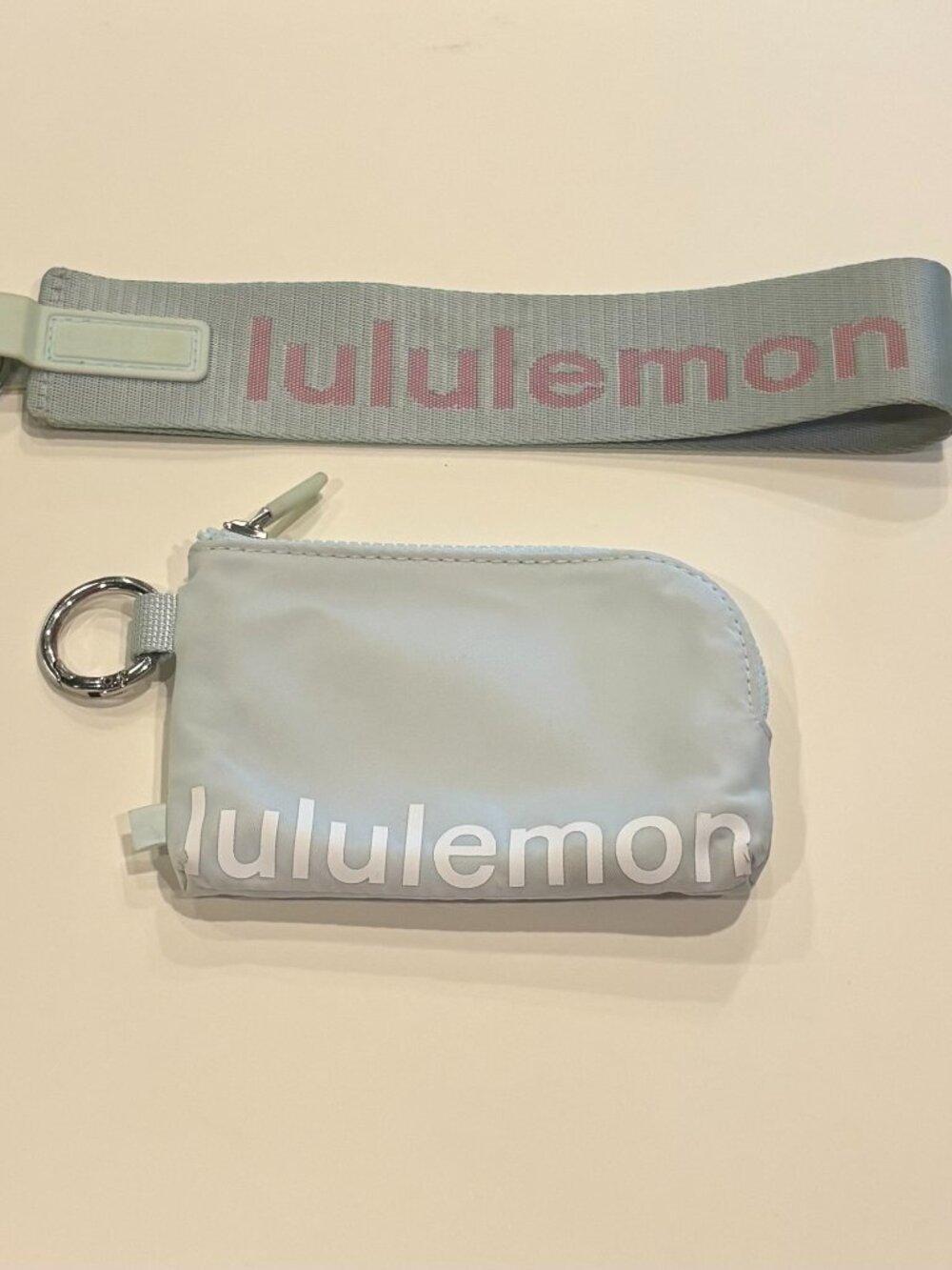 Lululemon Coin Wallet and Never Lost Keychain